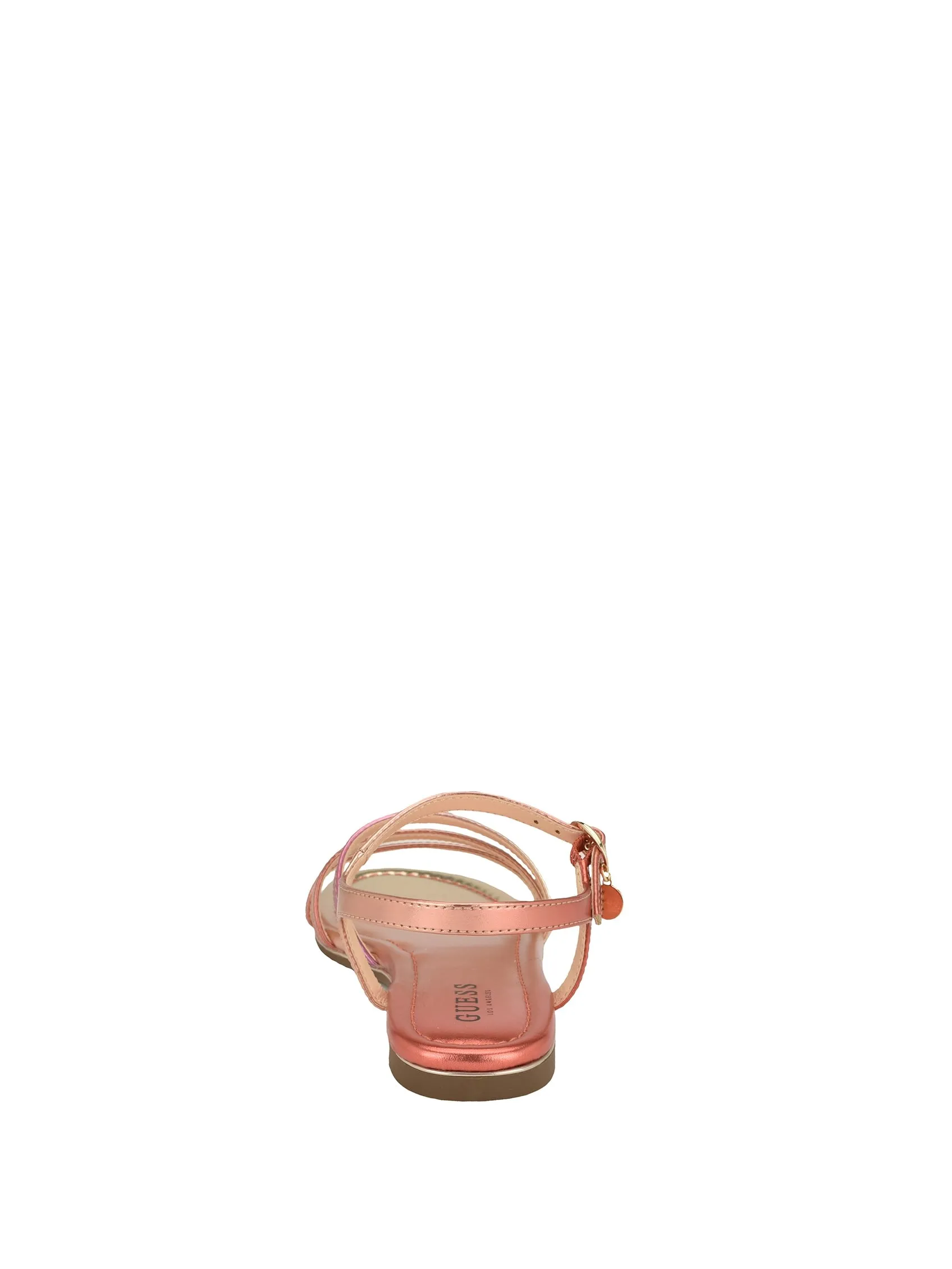 Lyndy Patent Faux-Leather Sandals