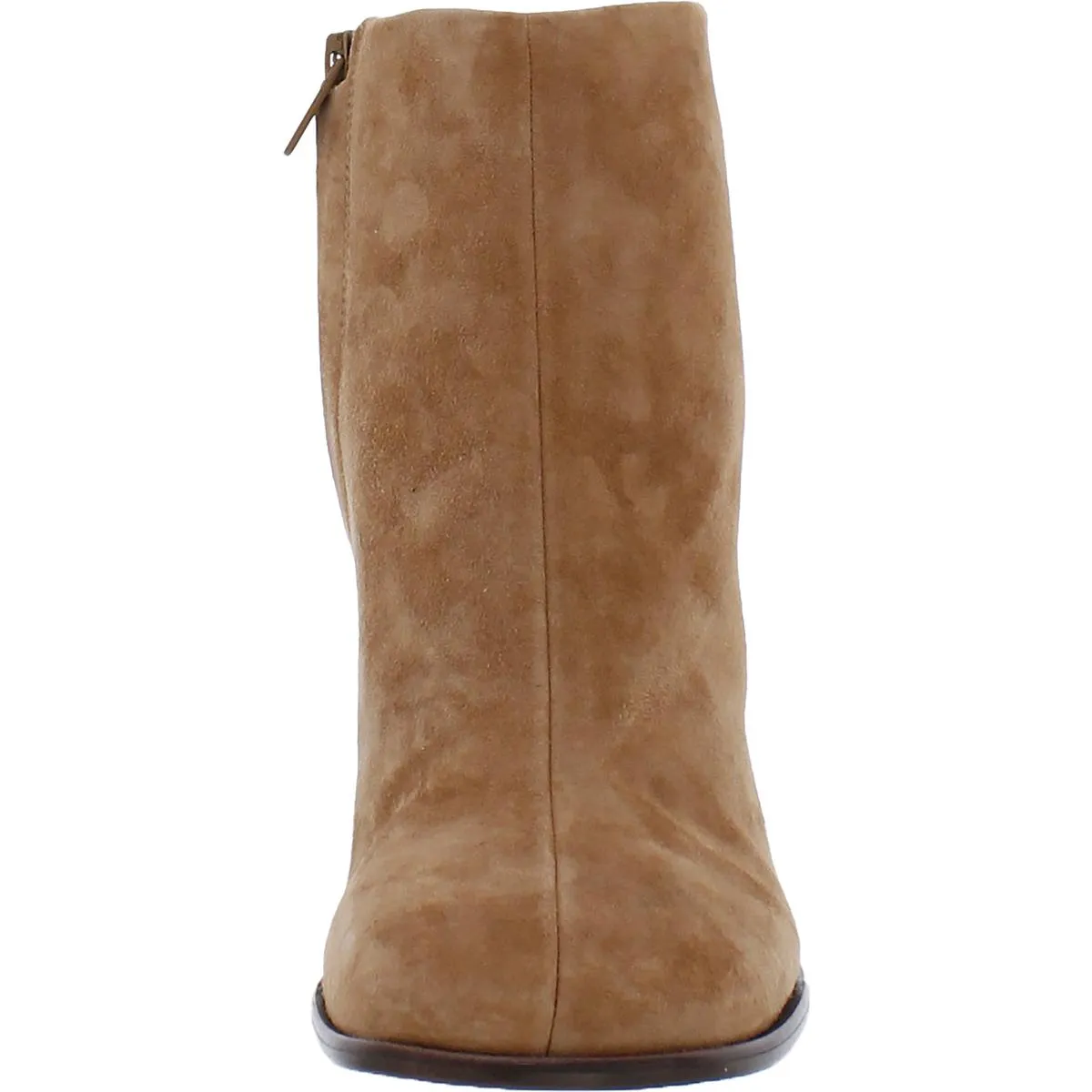 Maggie Womens Leather Square Toe Ankle Boots