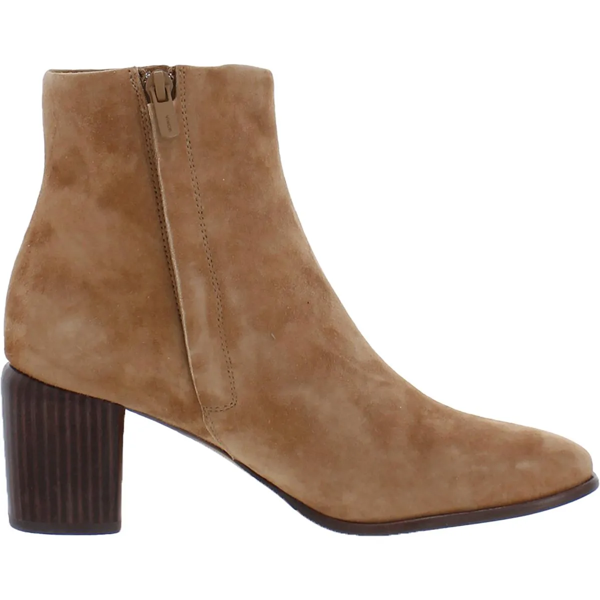 Maggie Womens Leather Square Toe Ankle Boots