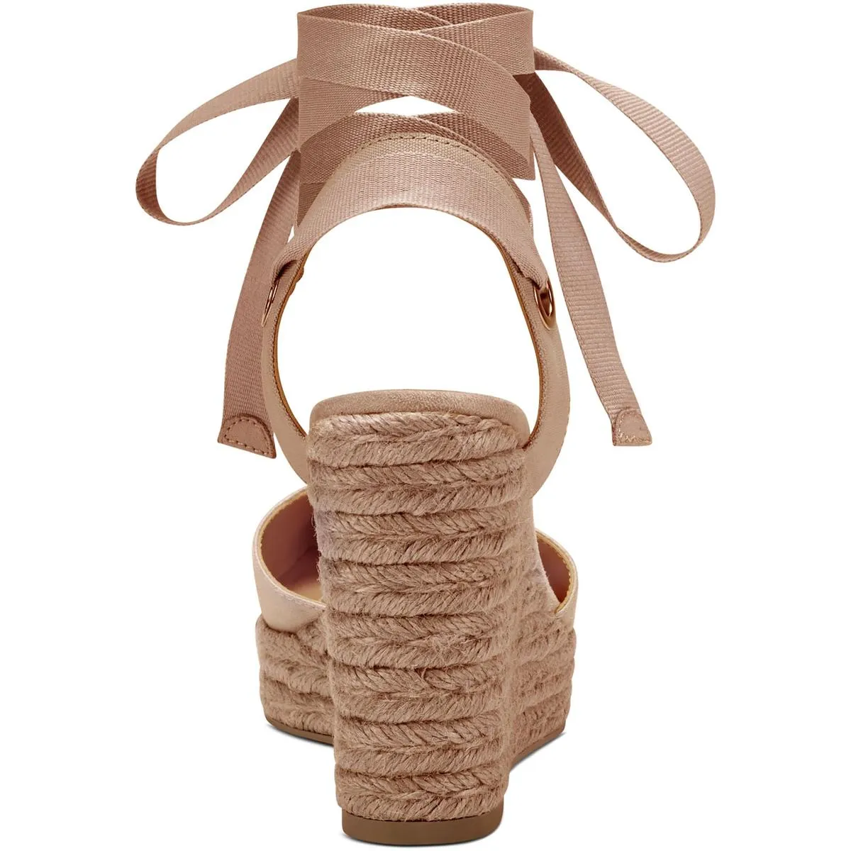 Maisie Womens Faux Suede Padded Insole Wedge Sandals