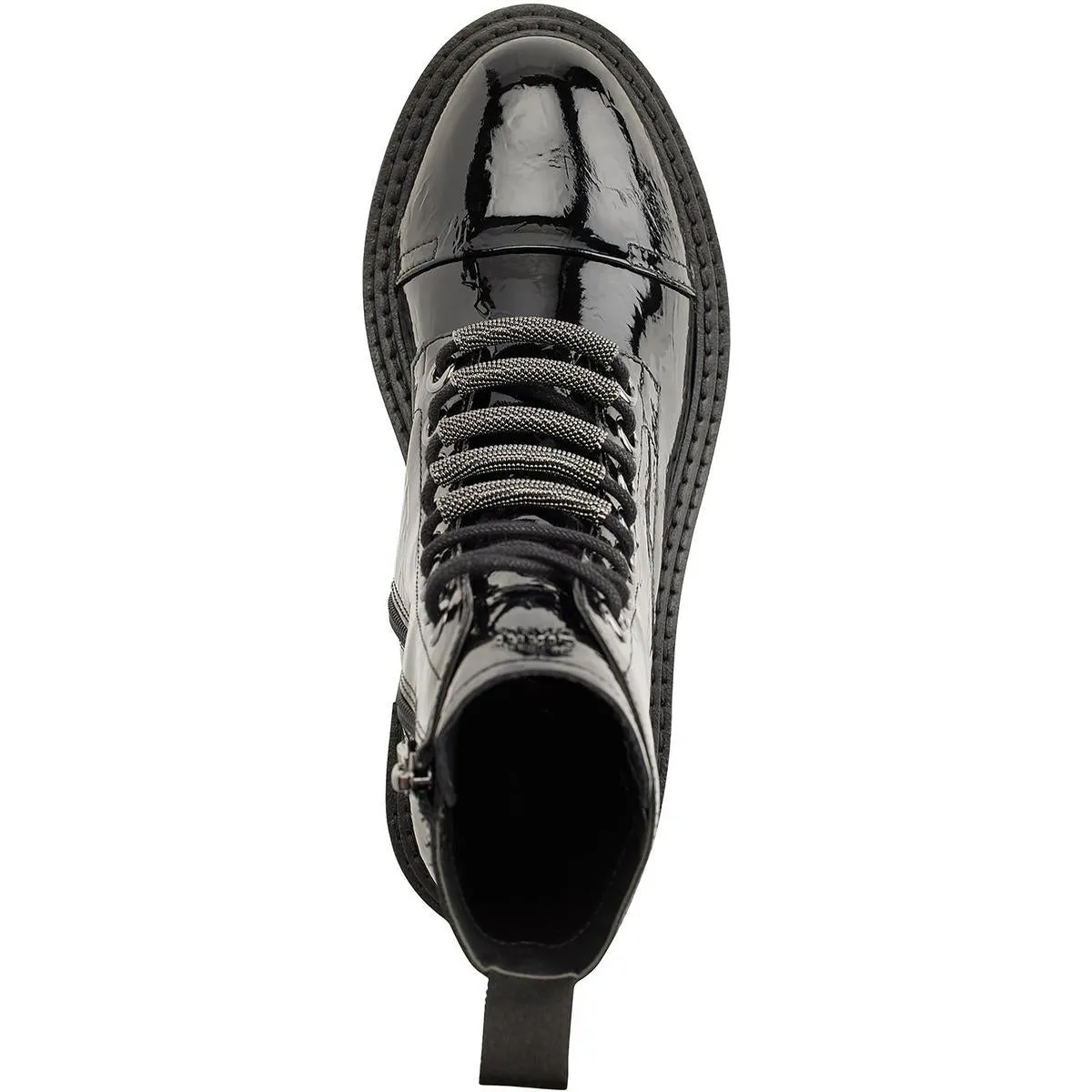 Malaya Womens Cushioned Footbed Combat & Lace-up Boots