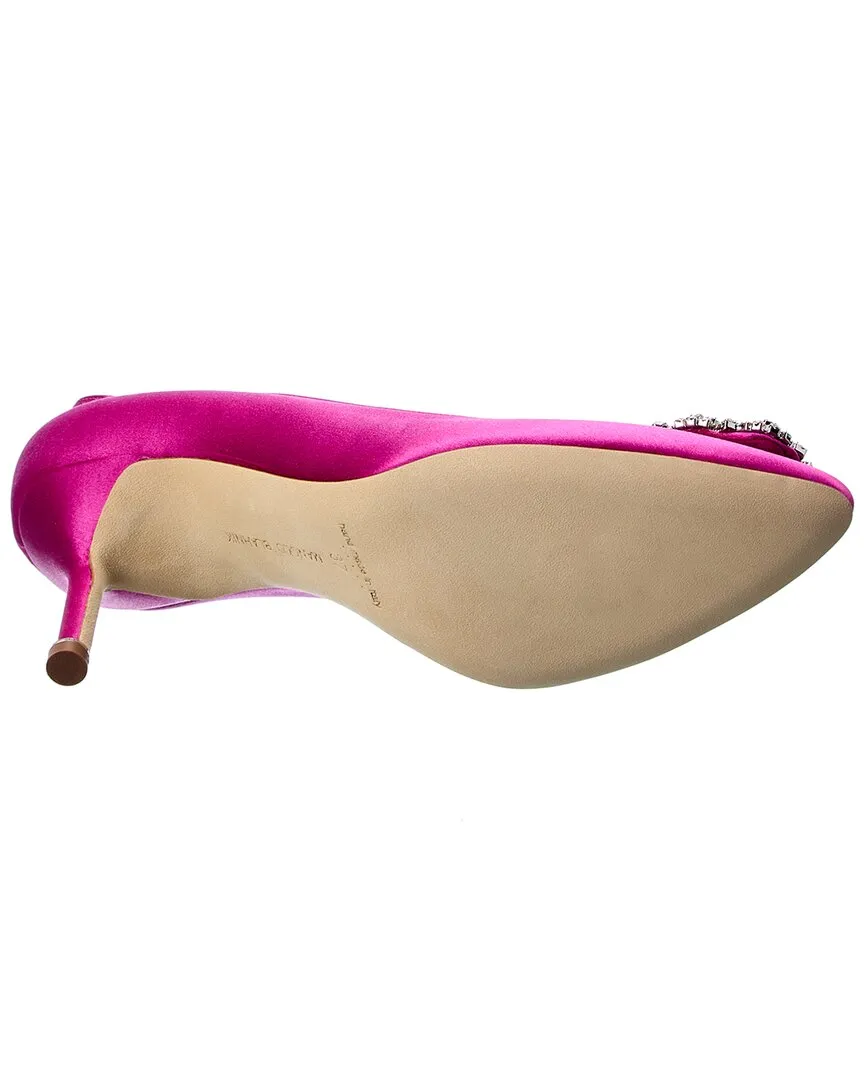 Manolo Blahnik Hangisi 70 Satin Pump