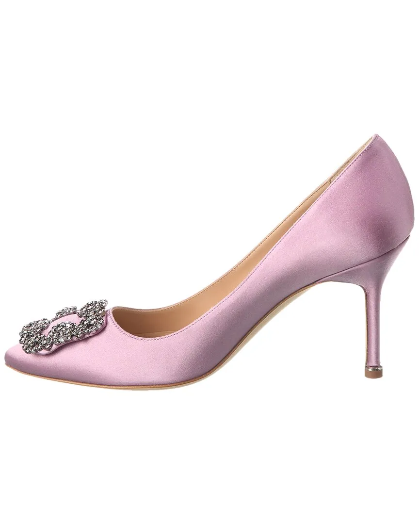 Manolo Blahnik Hangisi 90 Satin Pump