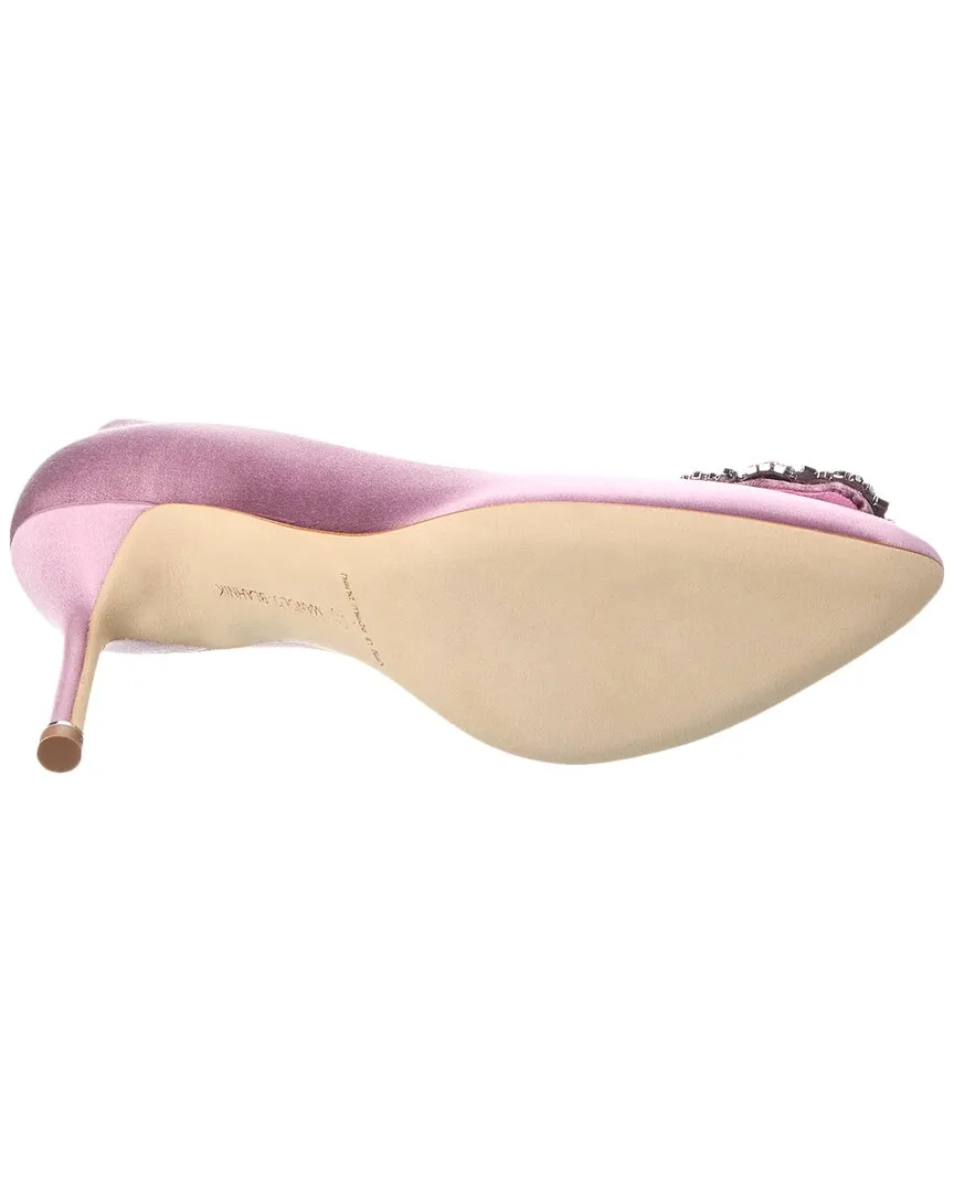 Manolo Blahnik Hangisi 90 Satin Pump