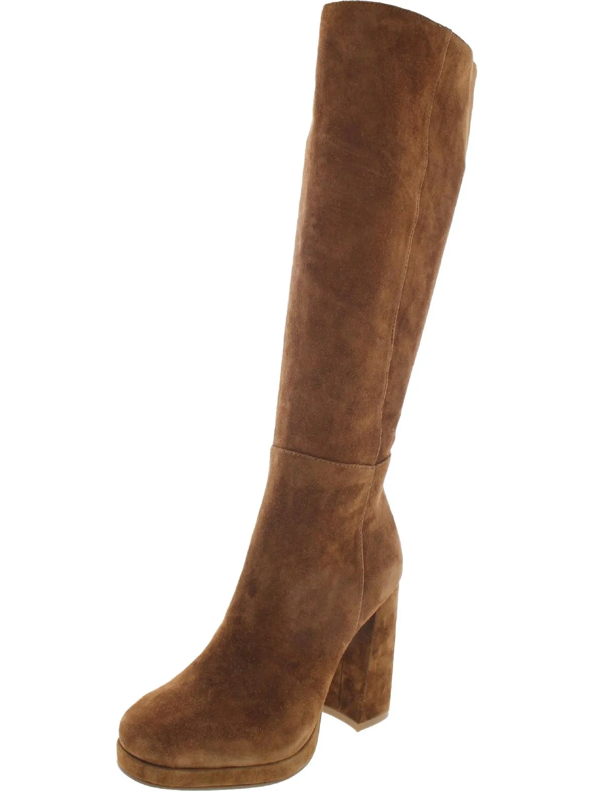 Marcello Womens Suede Mid-Calf Boots