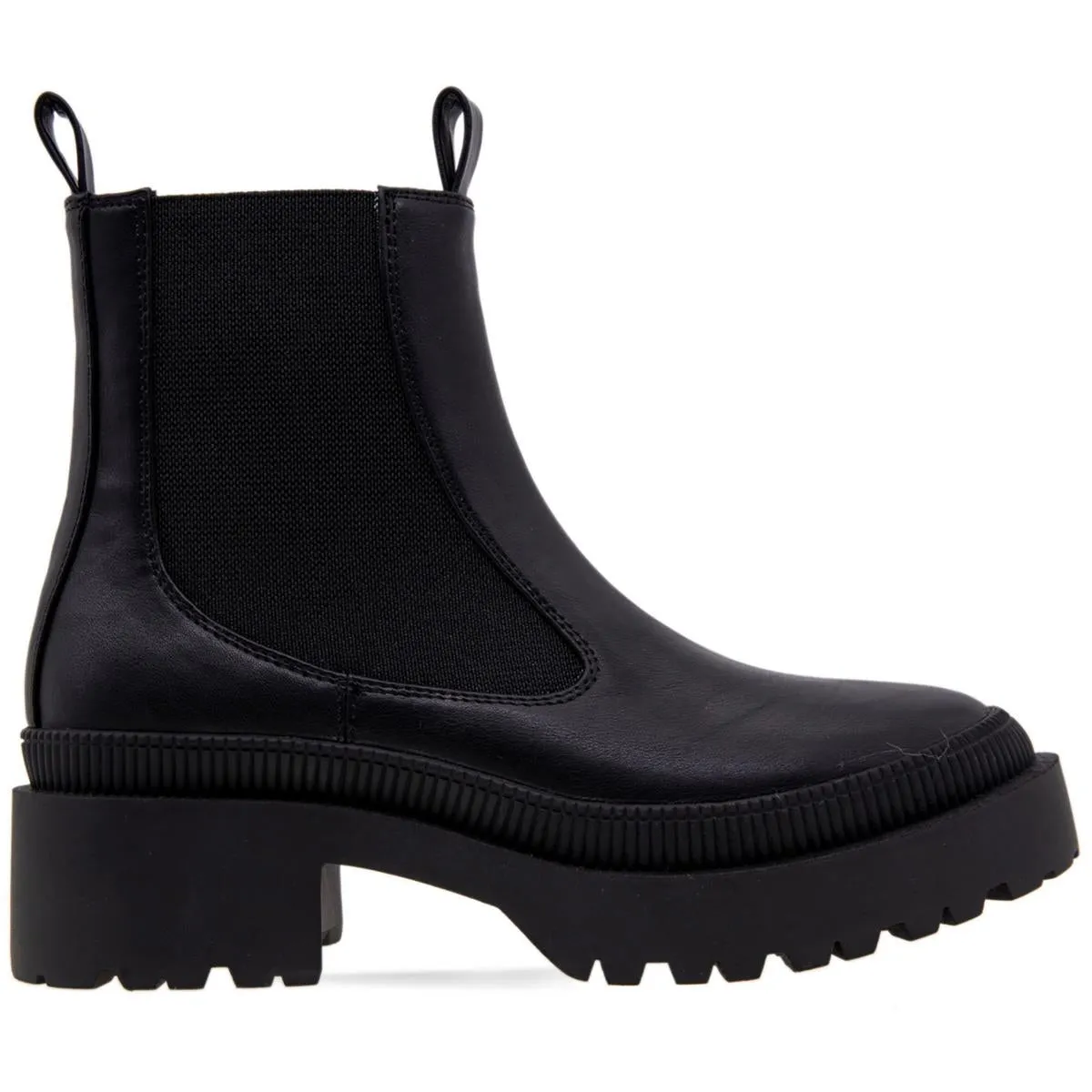 Marie Womens Faux leather Pull-on Chelsea Boots