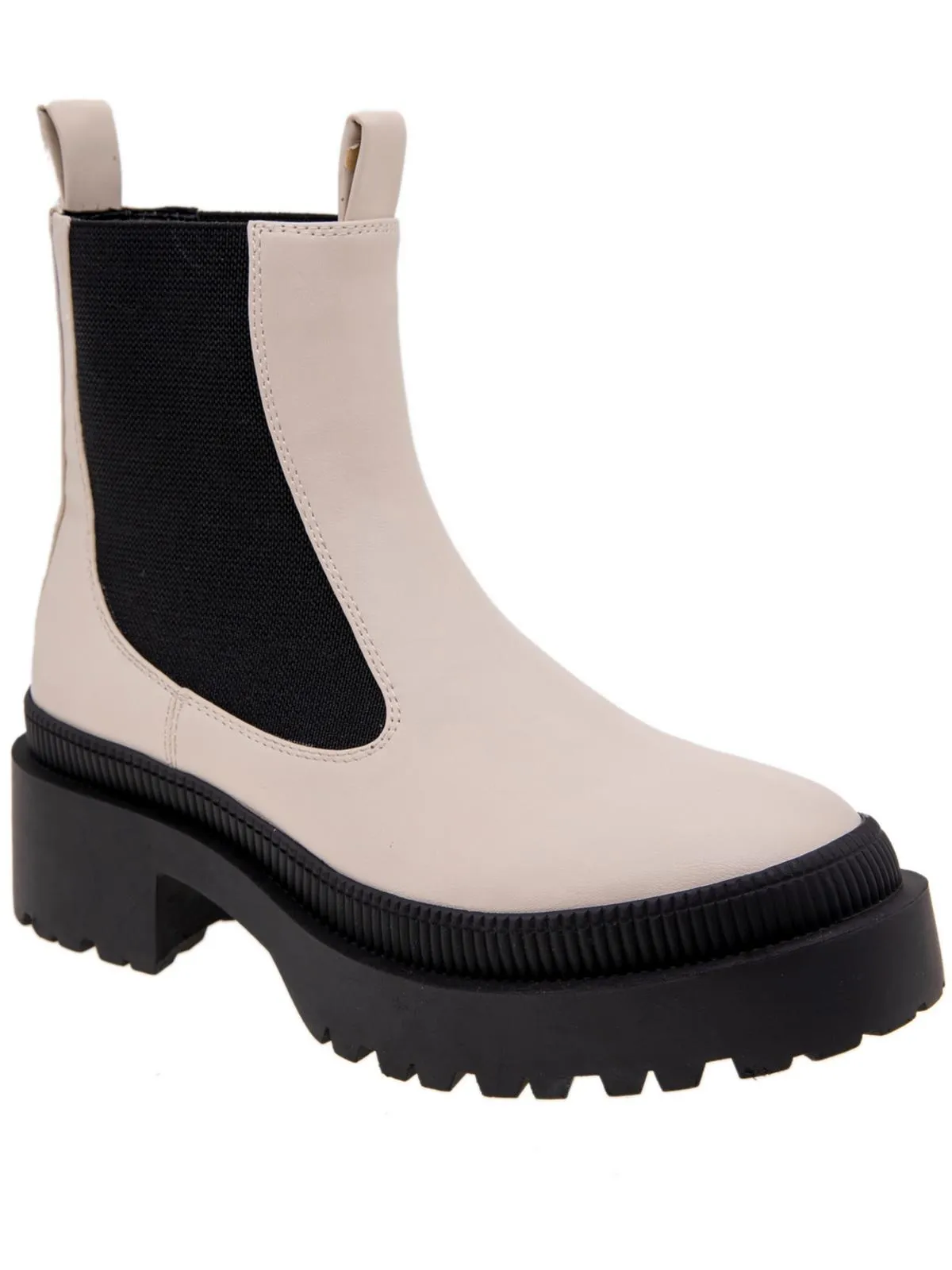 Marie Womens Faux leather Pull-on Chelsea Boots