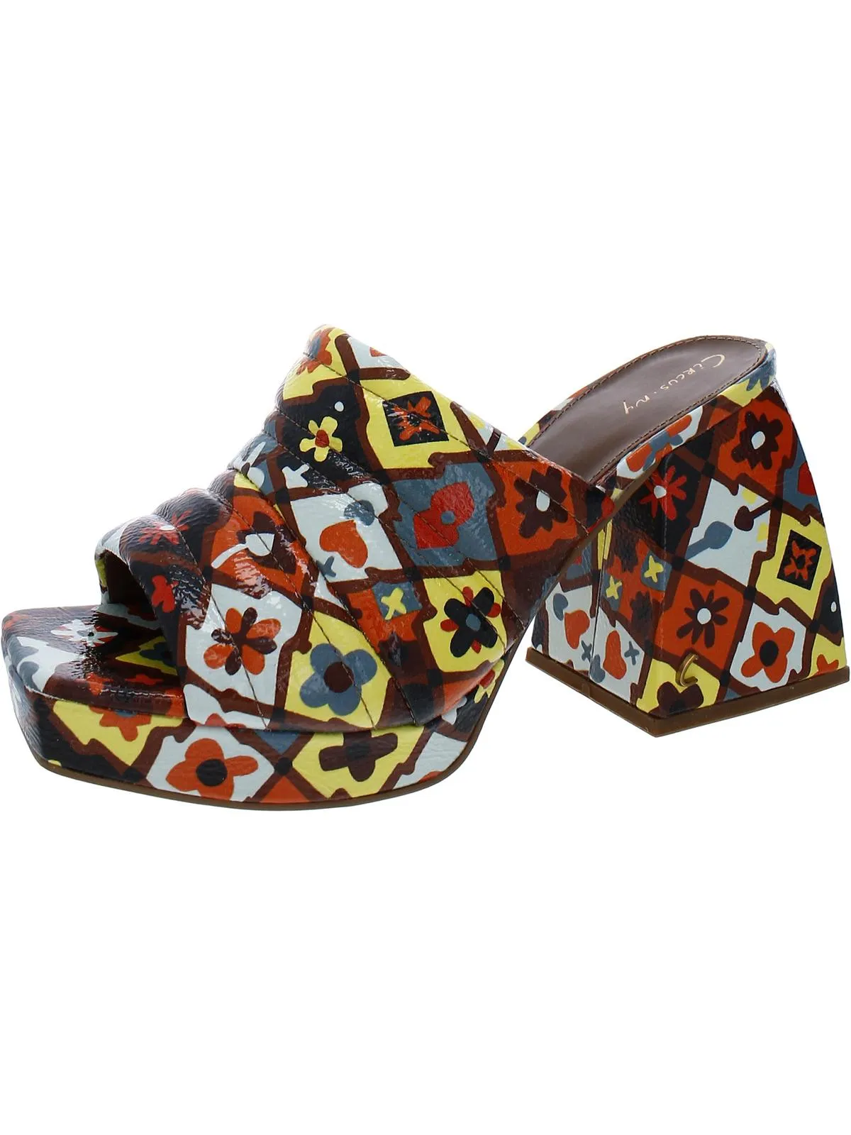 Marlie Womens Comfort Insole Slip On Mules