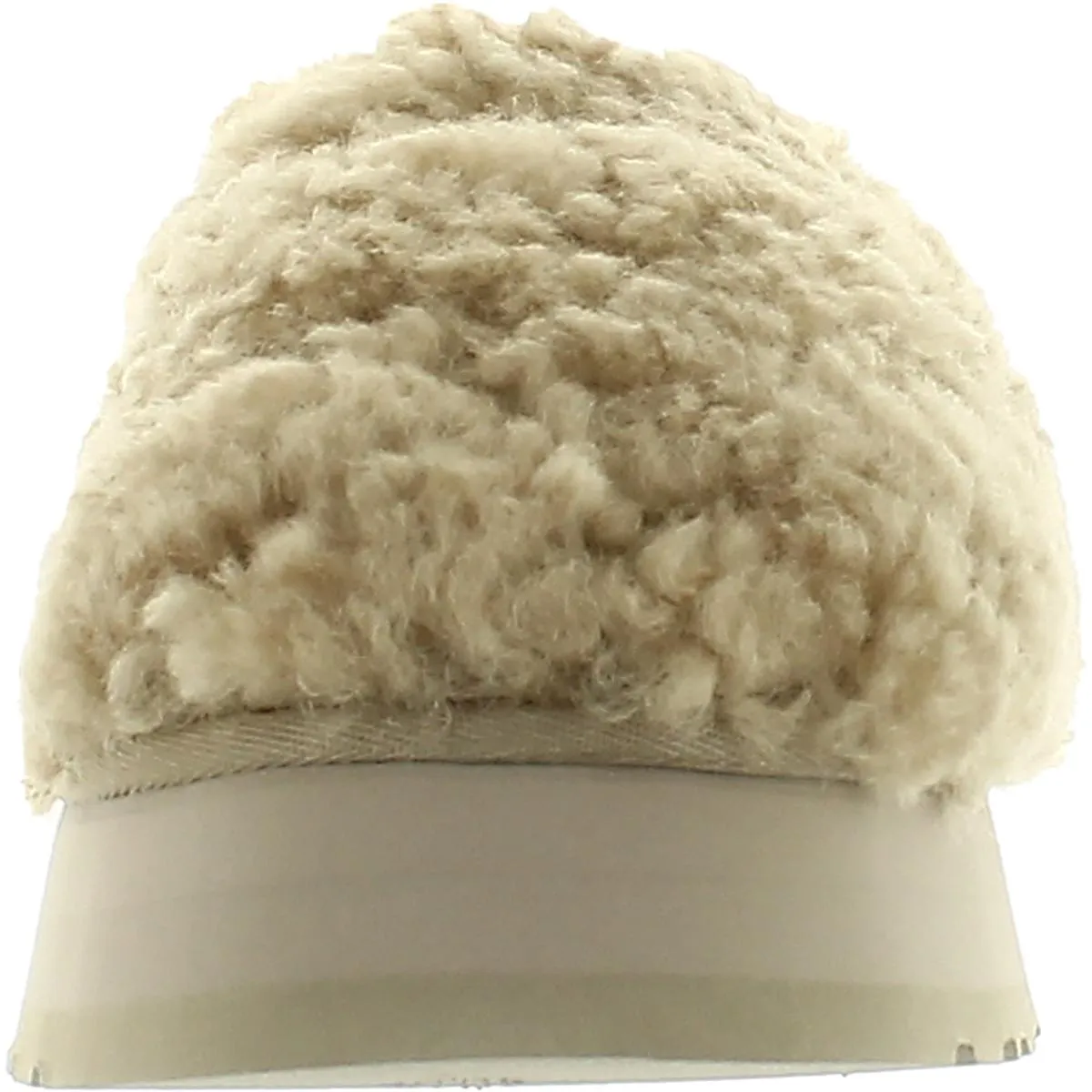 Max Curly Womens Wool Slip On Mules
