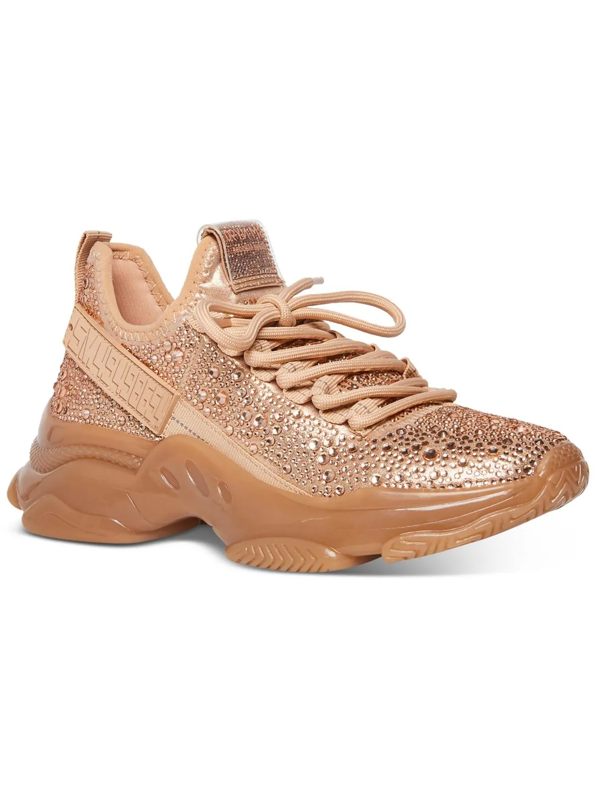 Maxima Womens Embellished Low Top Casual and Fashion Sneakers