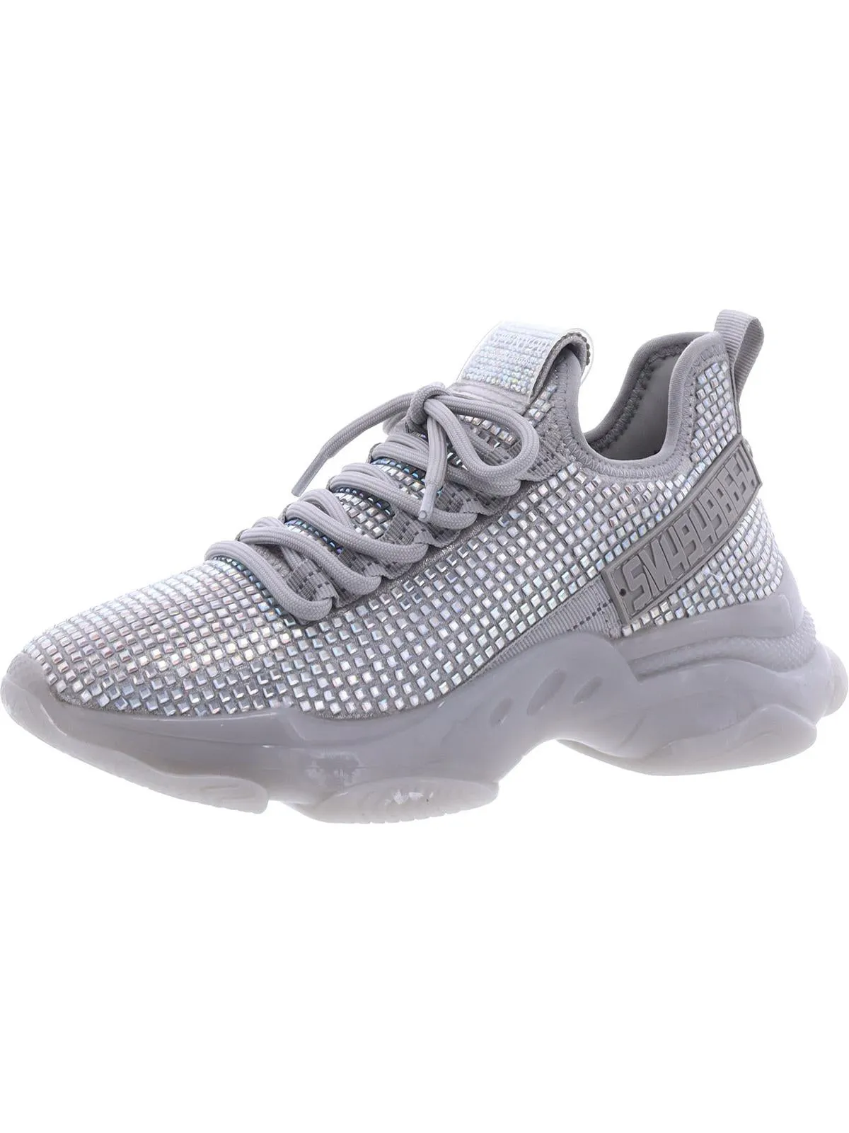 Maxima Womens Embellished Low Top Casual and Fashion Sneakers