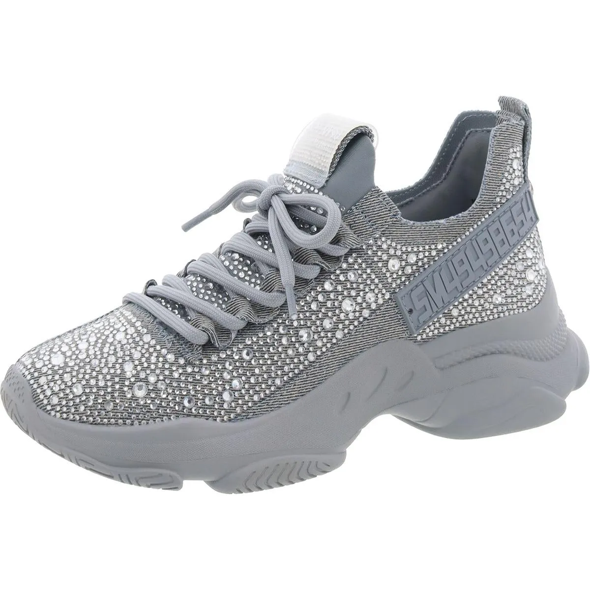Maxima Womens Embellished Low Top Casual and Fashion Sneakers