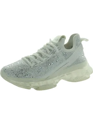 Maxima Womens Embellished Low Top Casual and Fashion Sneakers