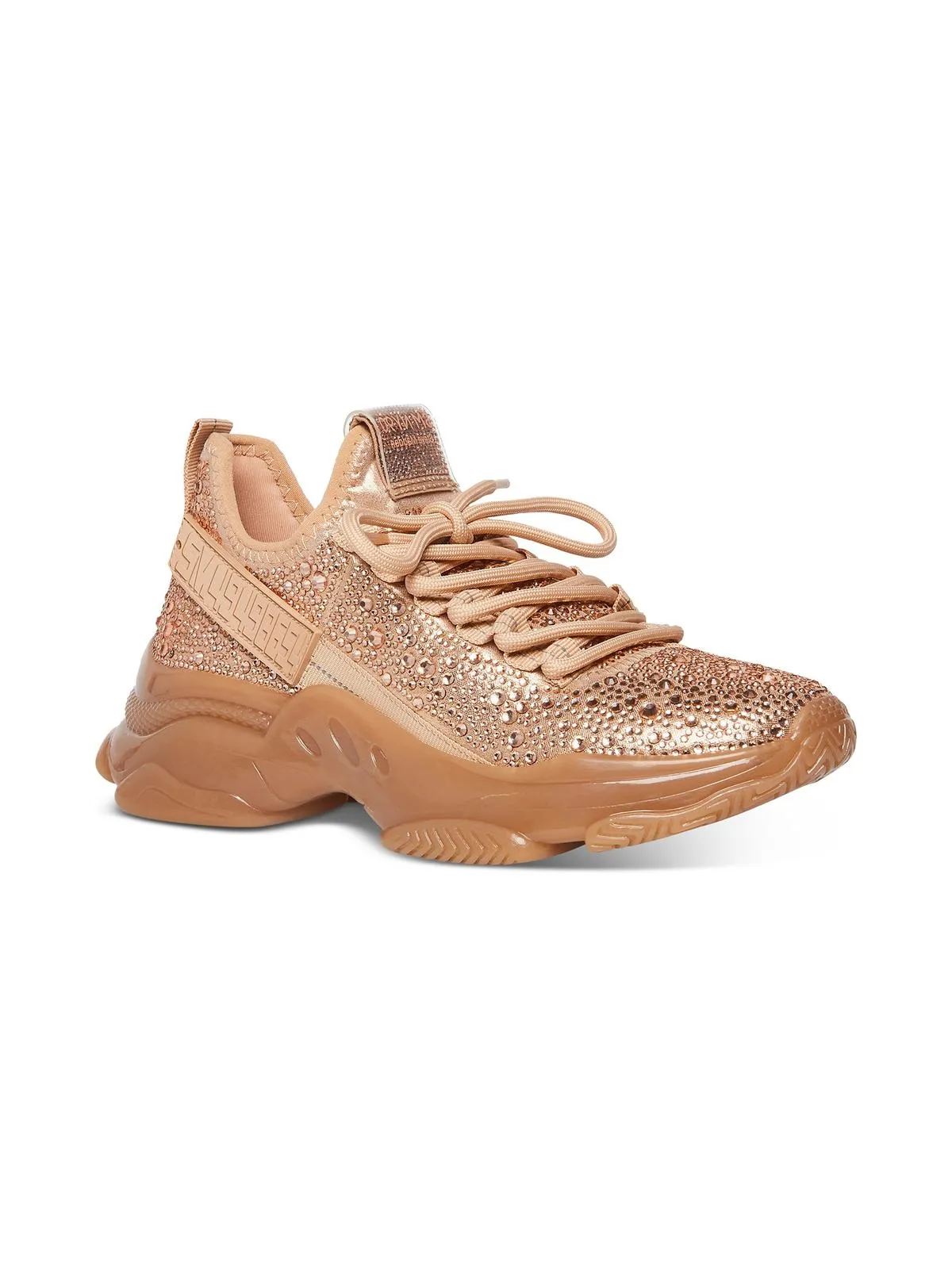 Maxima Womens Embellished Low Top Casual and Fashion Sneakers