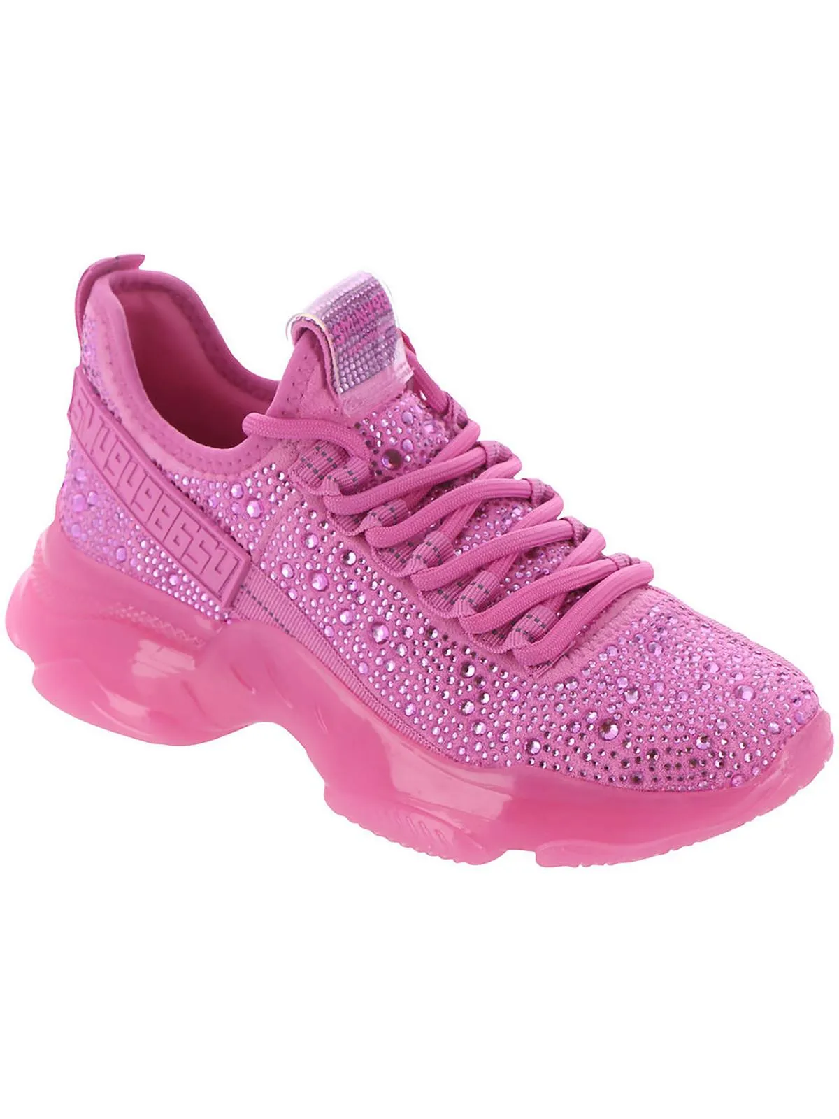 Maxima Womens Embellished Low Top Casual and Fashion Sneakers