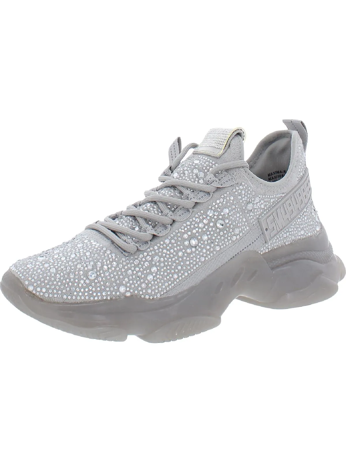 Maxima Womens Embellished Low Top Casual and Fashion Sneakers