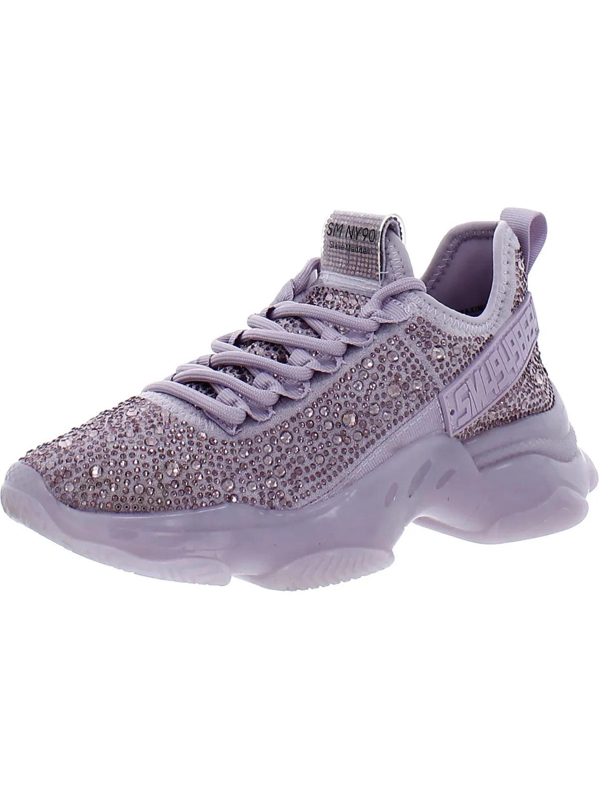 Maxima Womens Embellished Low Top Casual and Fashion Sneakers