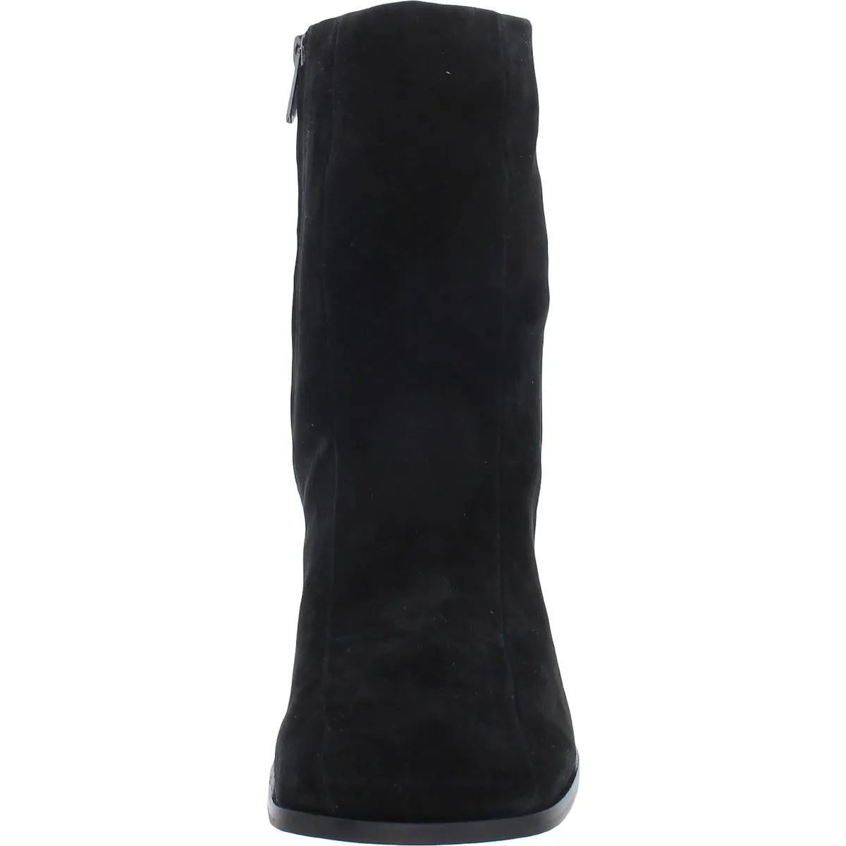 Mayla Womens Suede Square Toe Ankle Boots
