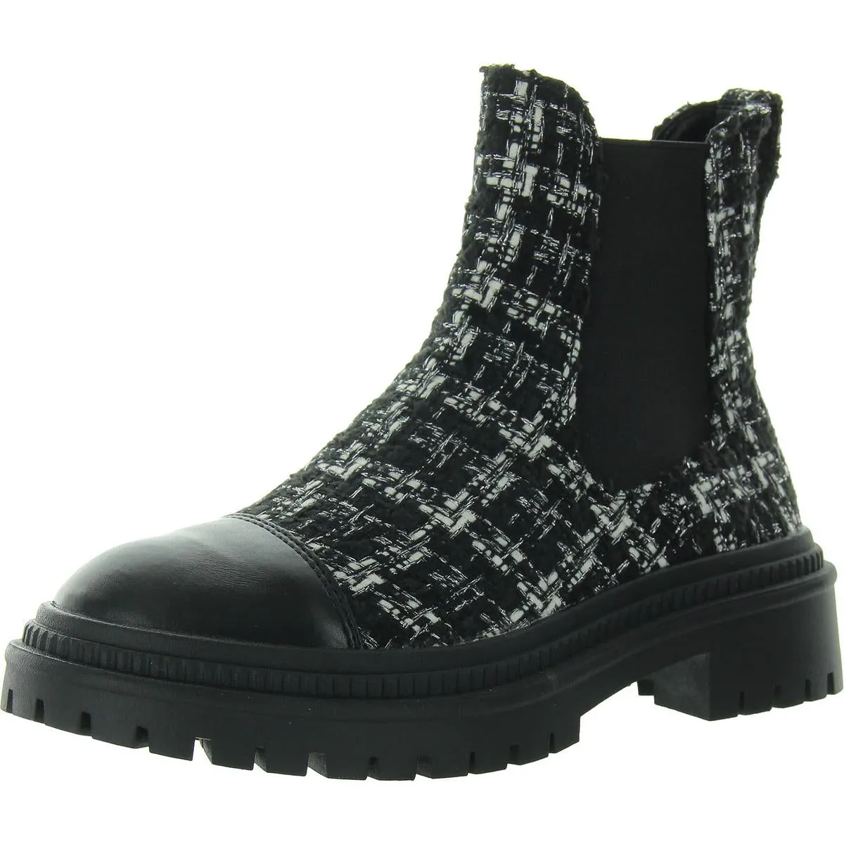 Mayslie Womens Leather Ankle Boots