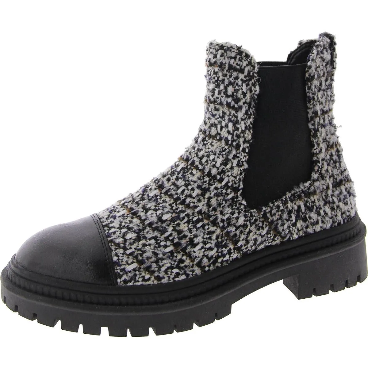 Mayslie Womens Leather Ankle Boots