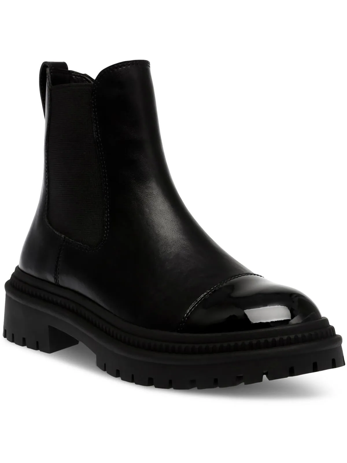 Mayslie Womens Leather Ankle Boots