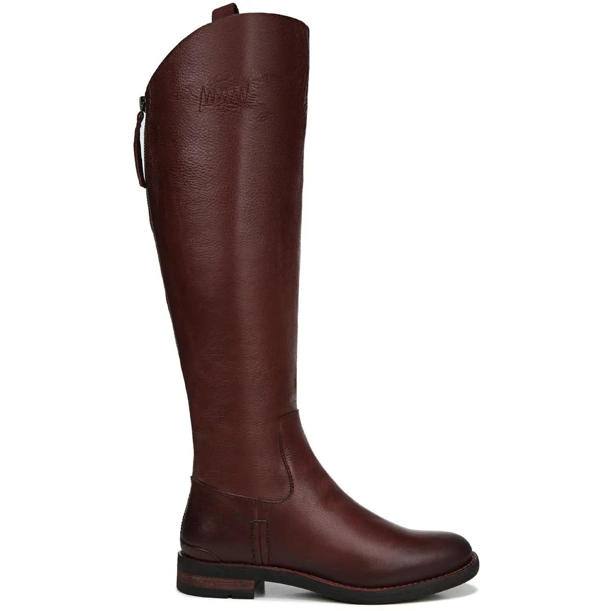 Meyer Womens Leather Zipper Knee-High Boots