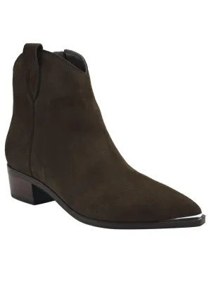 Mikala Womens Padded Insole Pointed Toe Cowboy, Western Boots