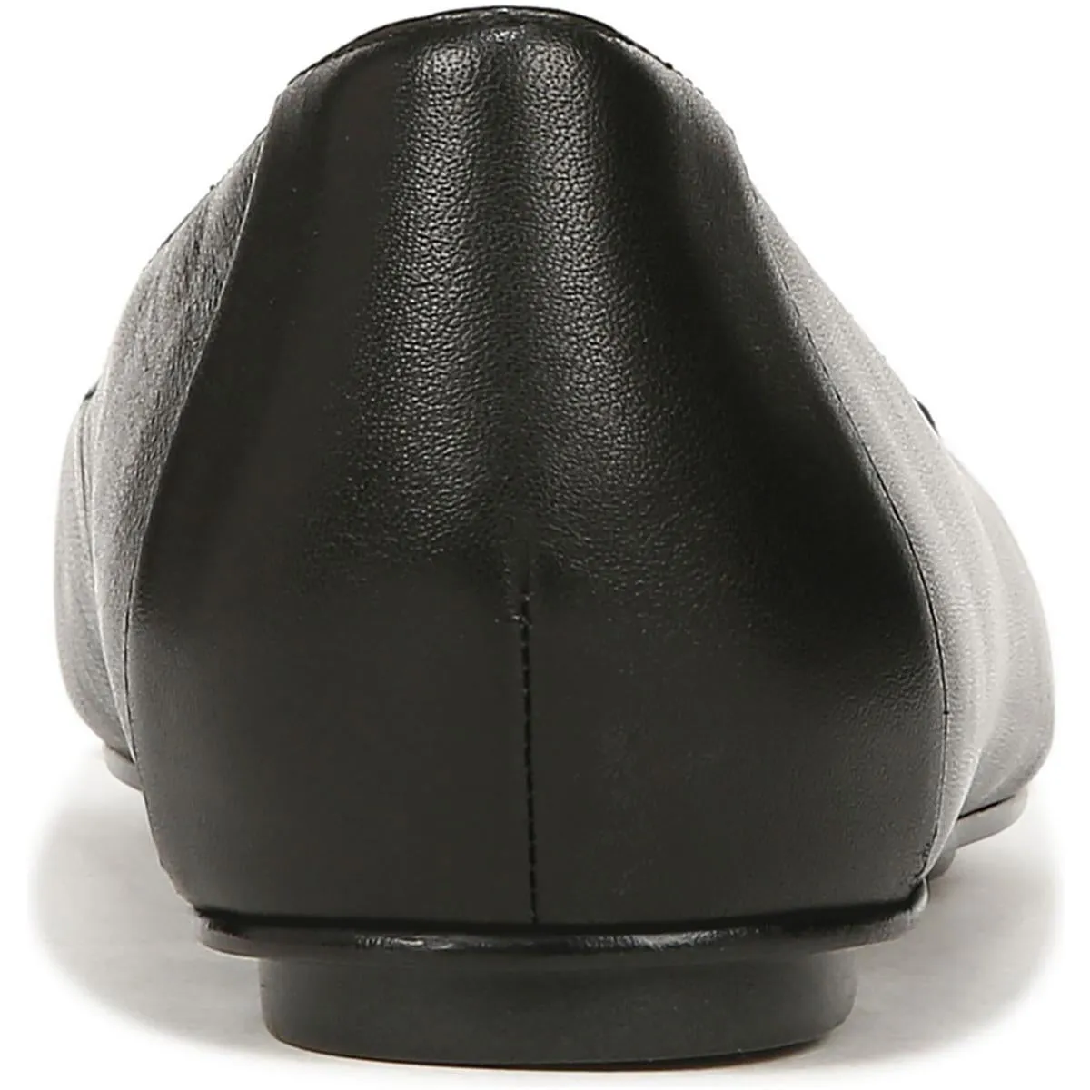 Mira Womens Leather Slip On Ballet Flats
