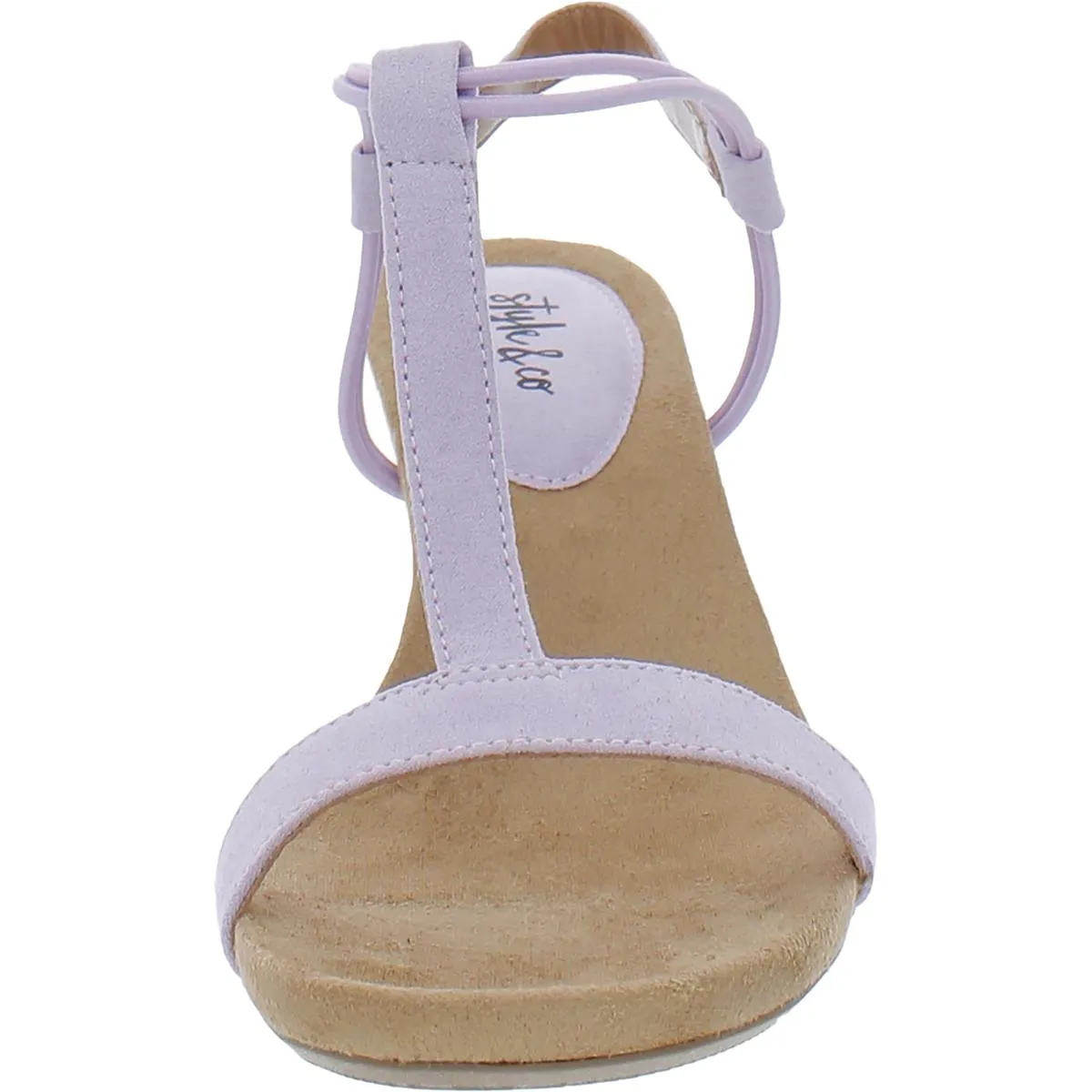 Mulan Womens T-strap Wedge Sandals