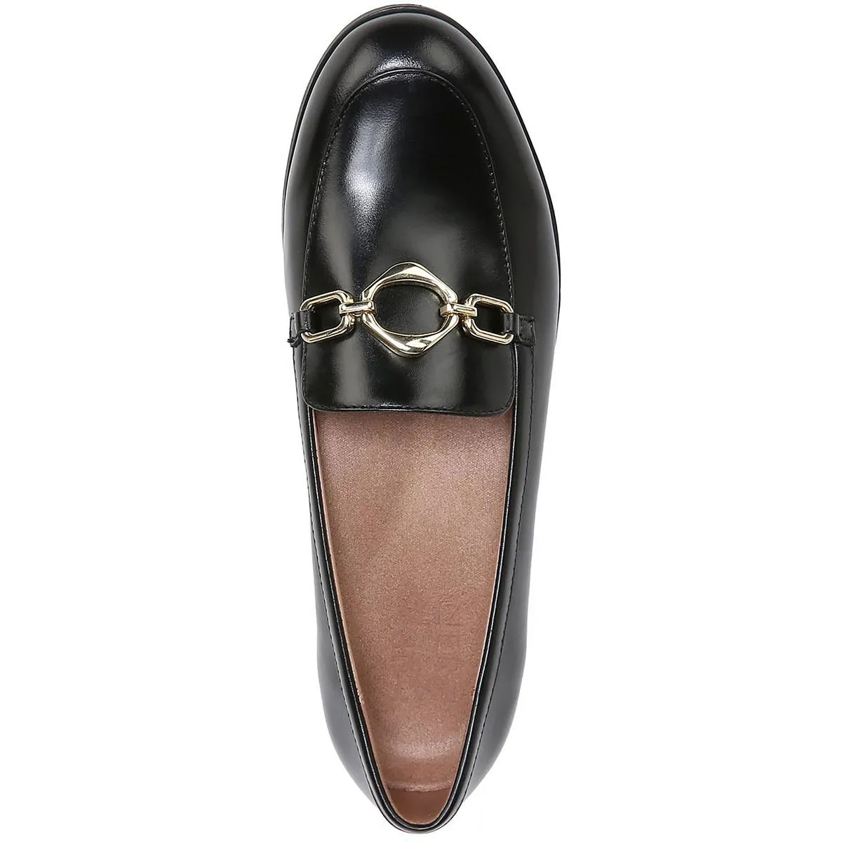 Mya Womens Leather Slip On Loafers