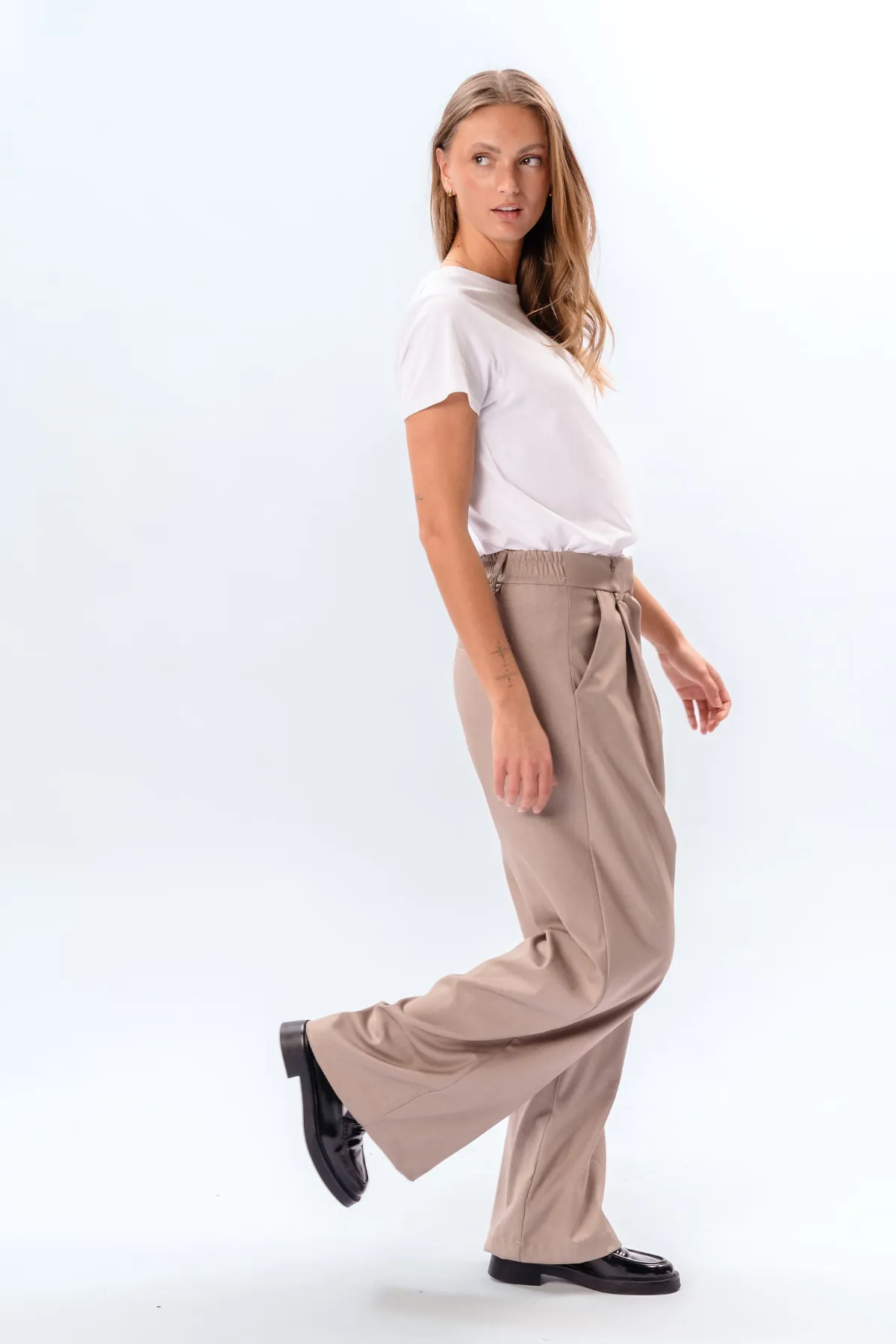 Nadia Trousers - Beige