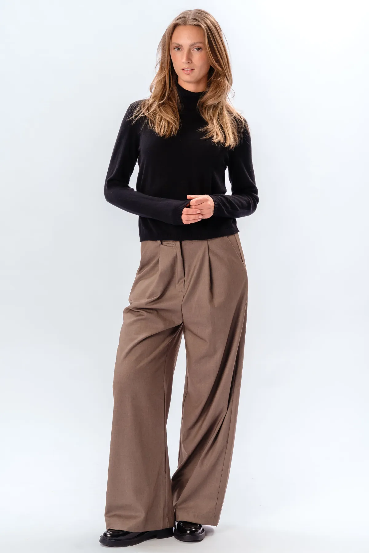 Nadia Trousers - Taupe