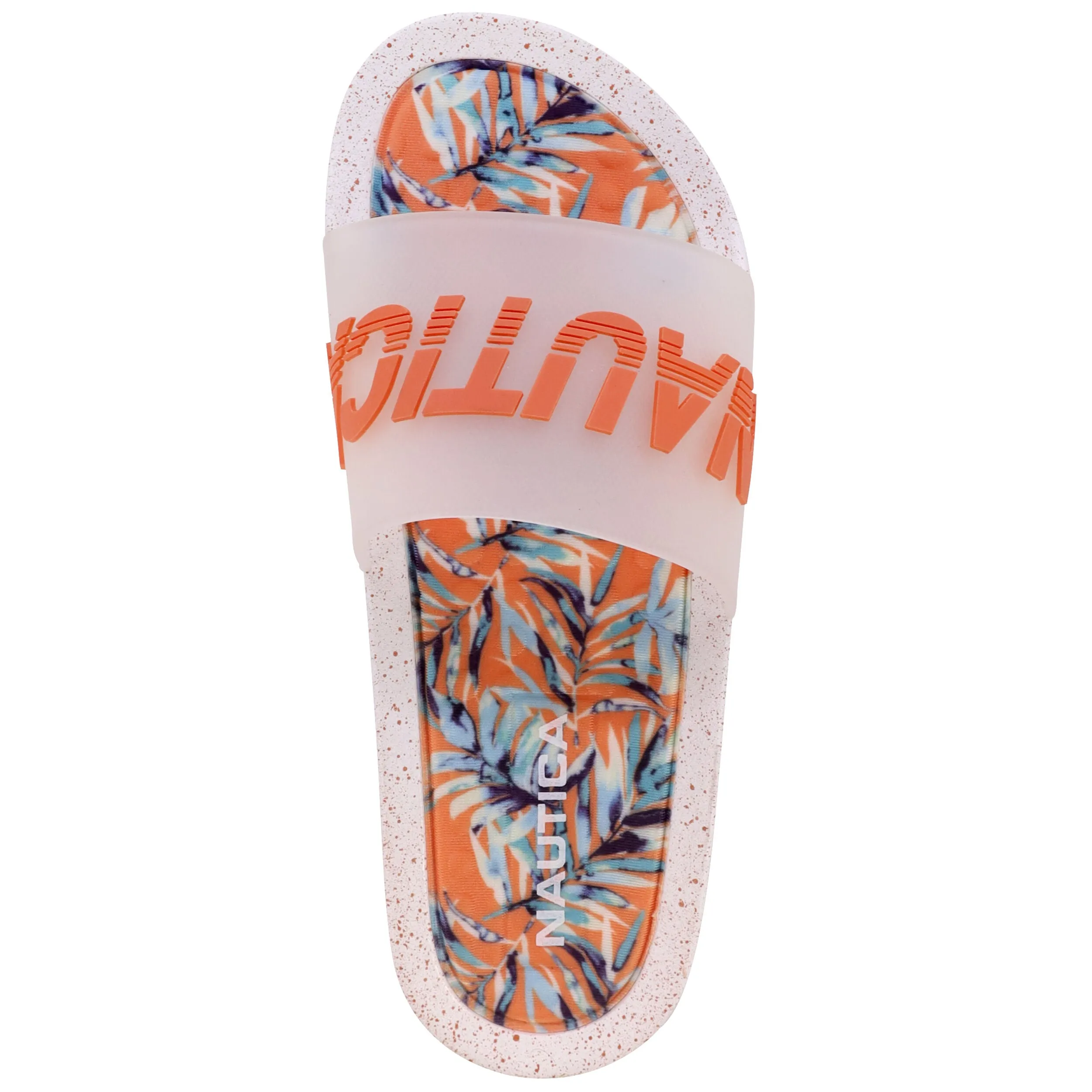 Nautica Womens Logo Slide Sandal
