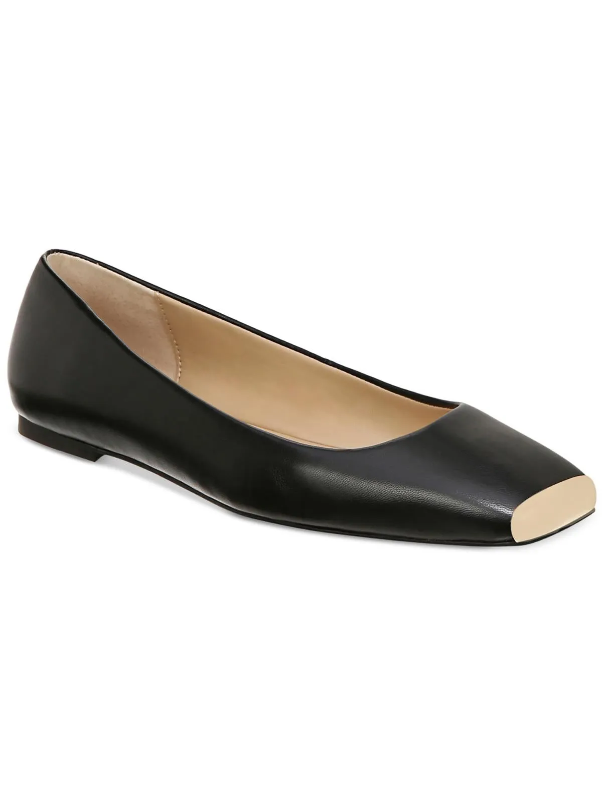 Neptoon P Womens Snake Print Square Toe Ballet Flats
