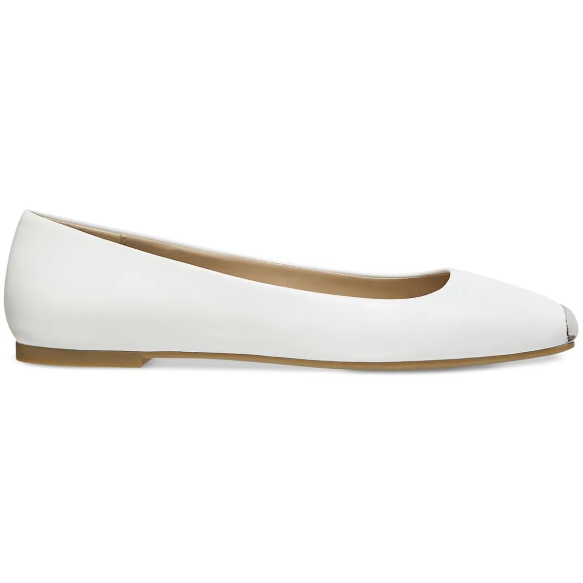 Neptoon P Womens Snake Print Square Toe Ballet Flats