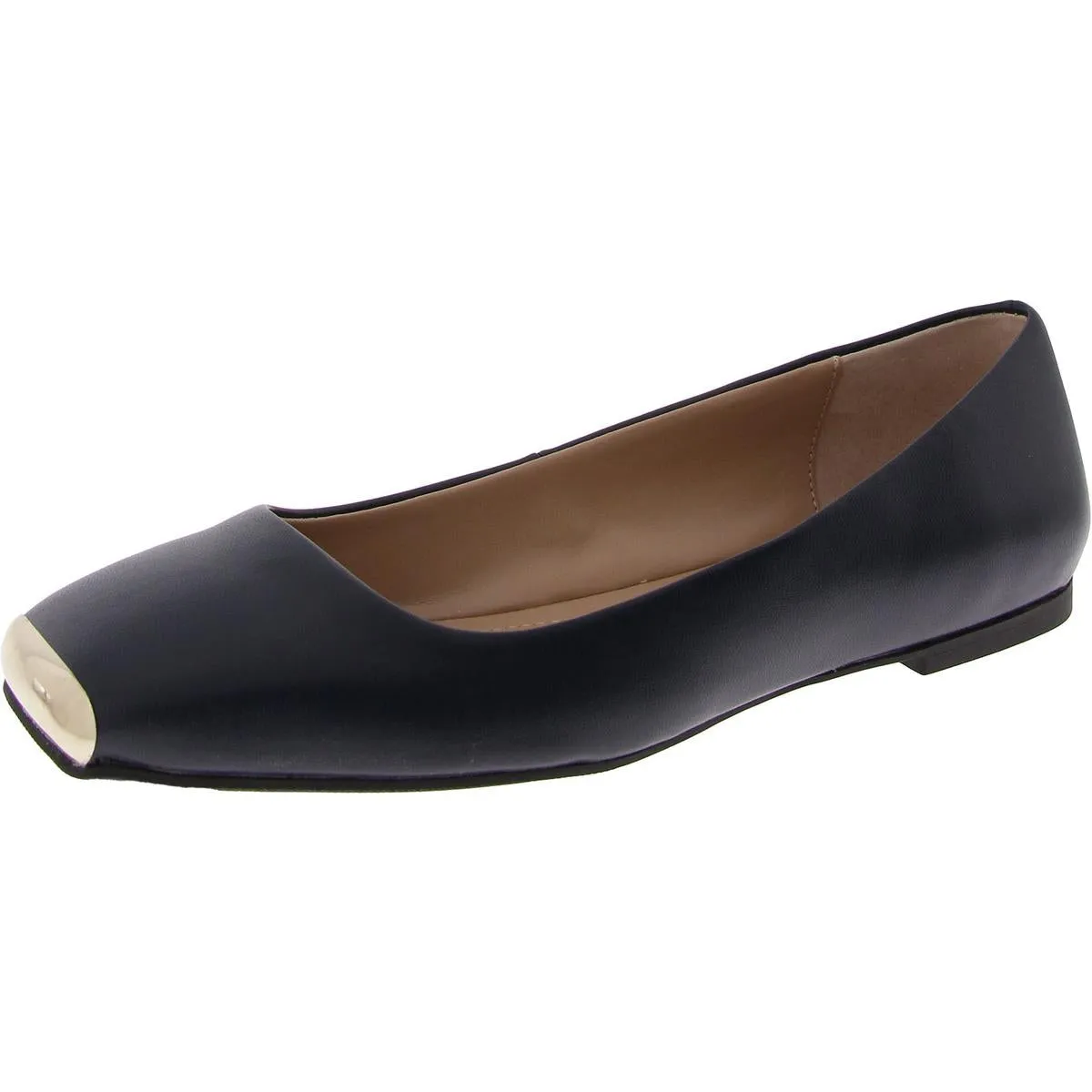 Neptoon P Womens Snake Print Square Toe Ballet Flats