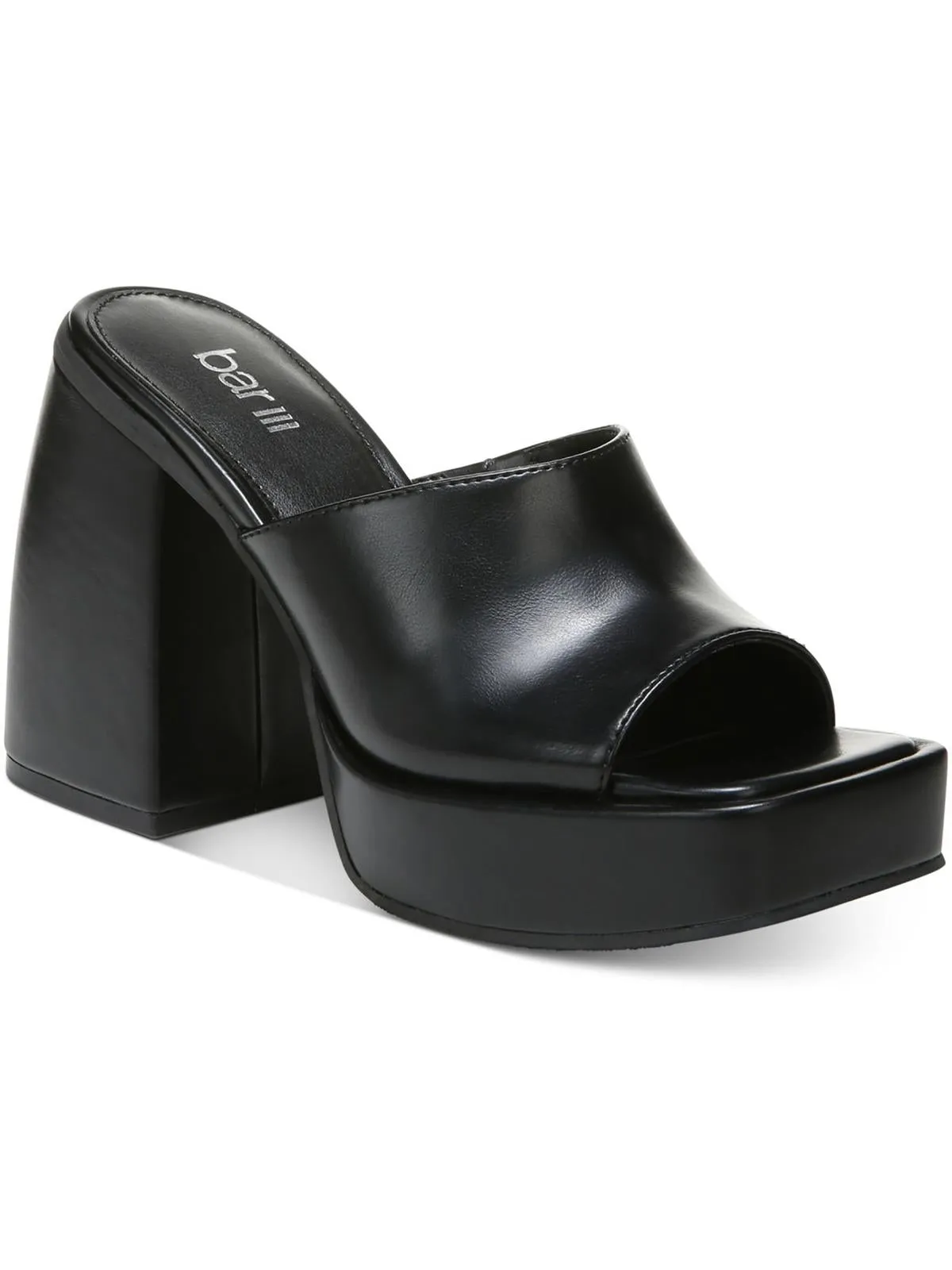 Nessa P Womens Slip On Casual Platform Sandals