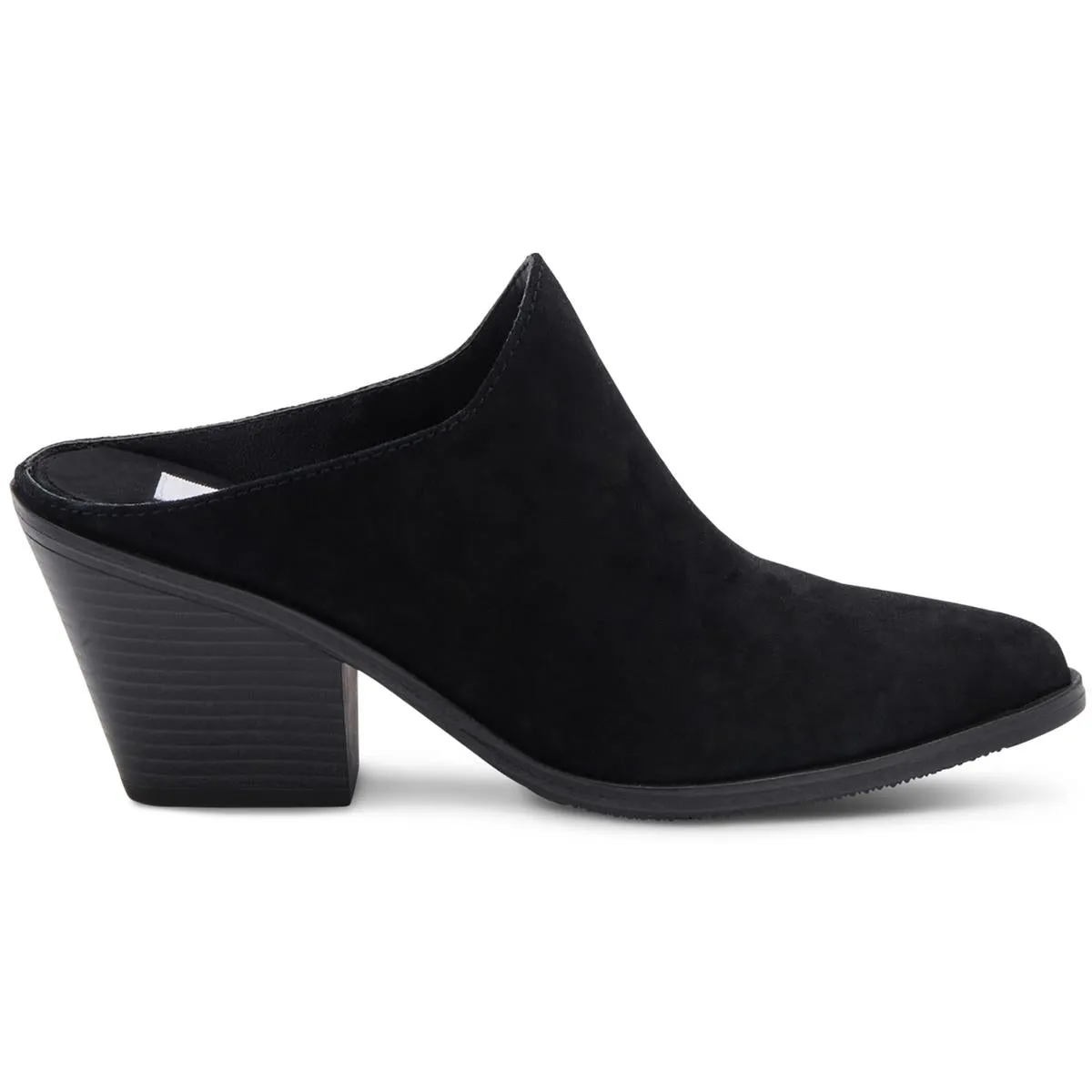 Nia  Womens Leather Slip On Mules