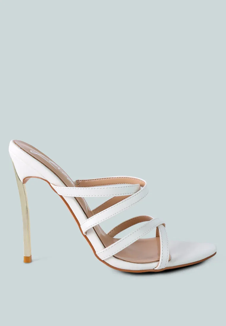 nightclub high heeled neon animal sandals