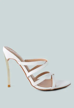 nightclub high heeled neon animal sandals