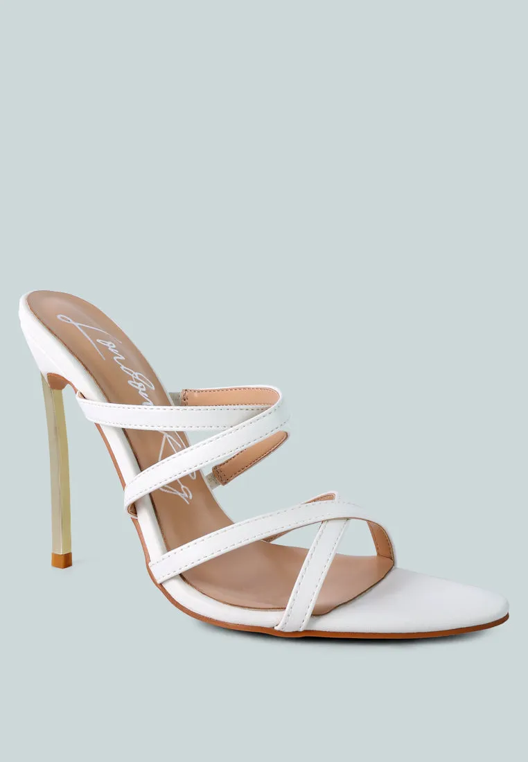 nightclub high heeled neon animal sandals