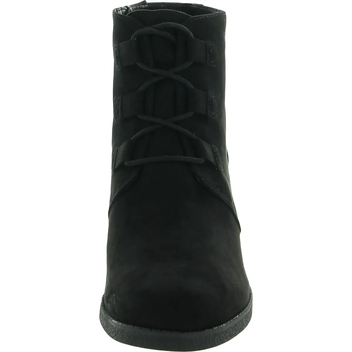 Noellee Womens Padded Insole Wedge Boots
