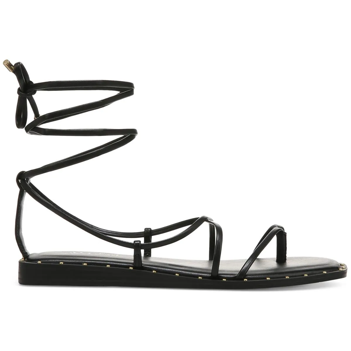 Novaraa Womens Faux Leather Thong Gladiator Sandals