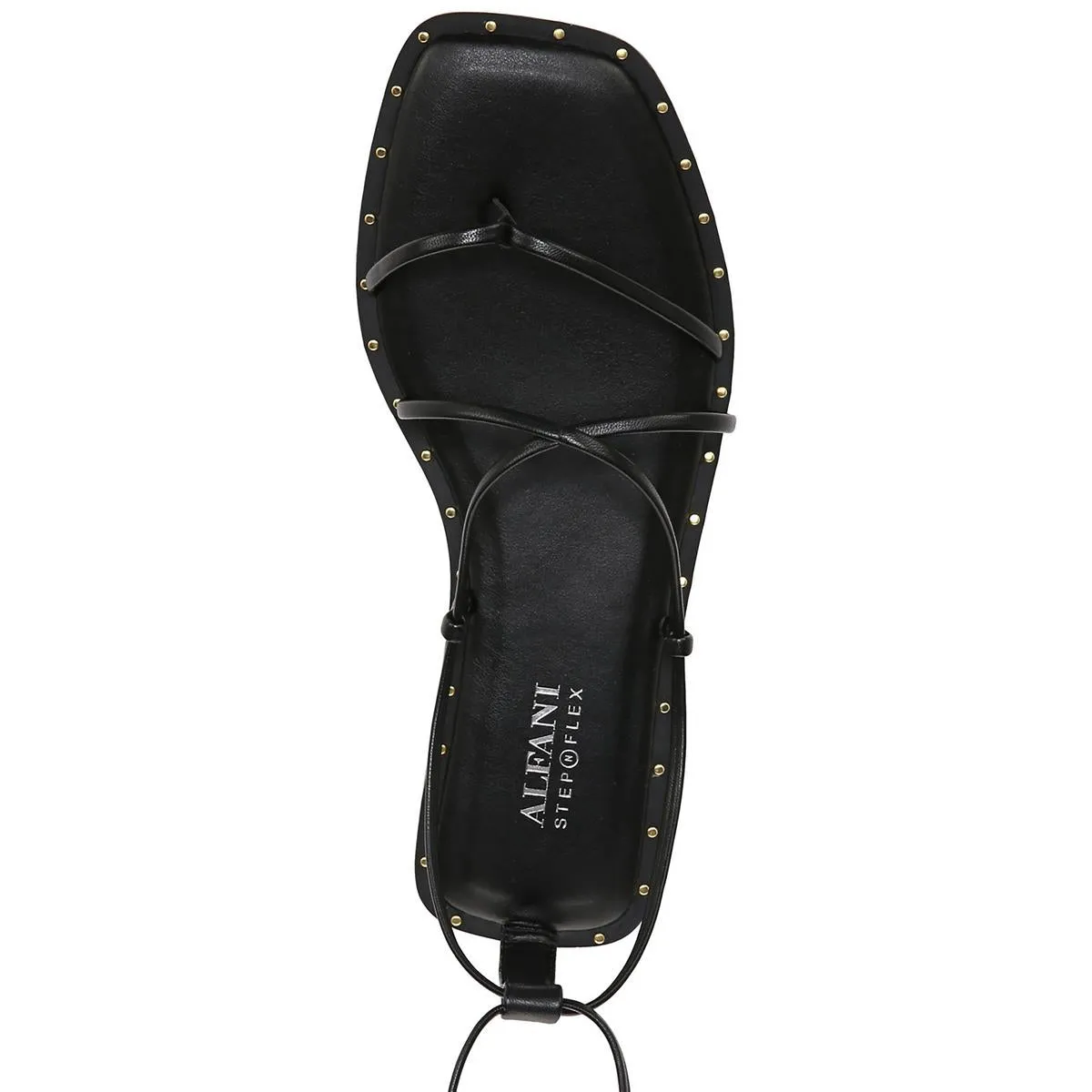 Novaraa Womens Faux Leather Thong Gladiator Sandals