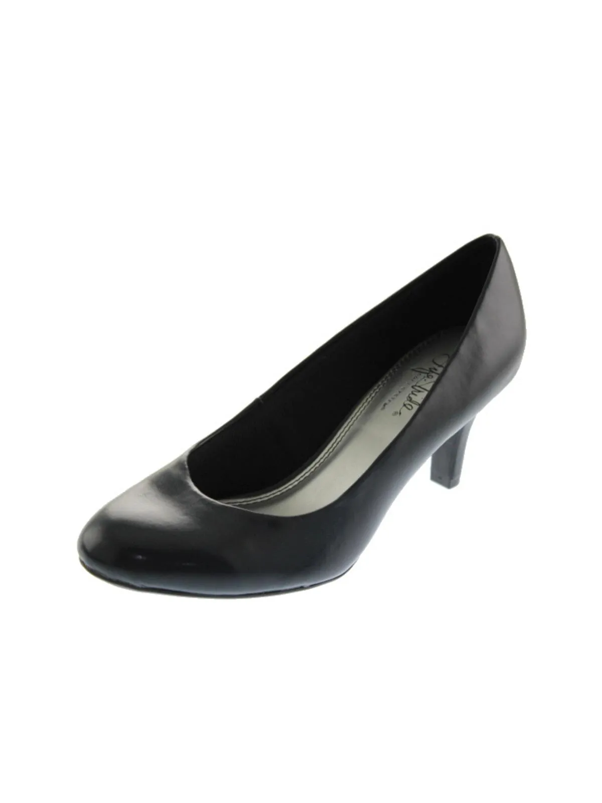 Parigi Womens Faux Leather Heels Pumps