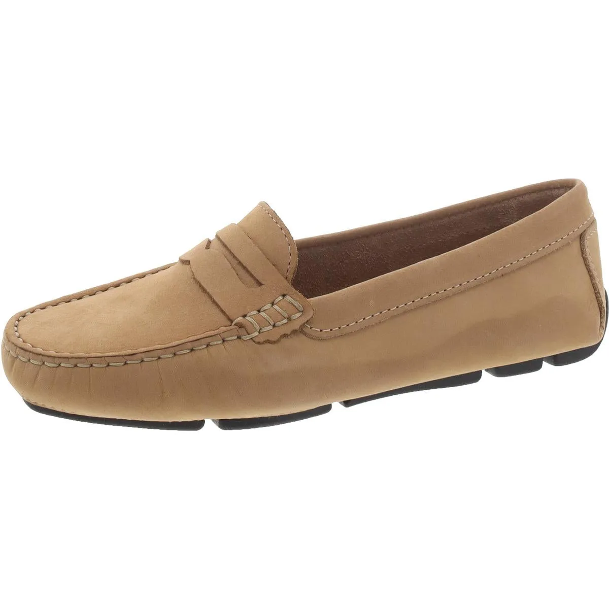 Penny Keeper Womens Cushioned Footbed Slip-On Moccasins