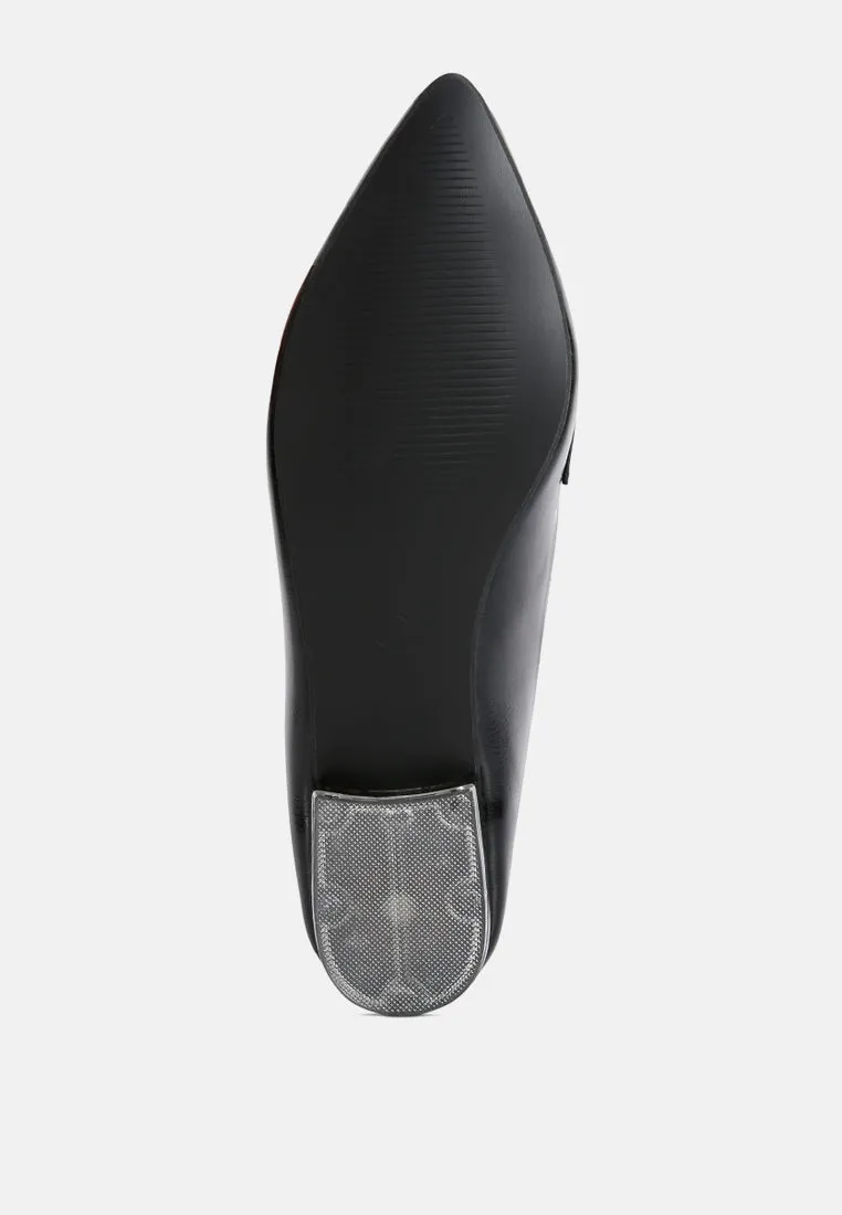 peretti flat formal loafers