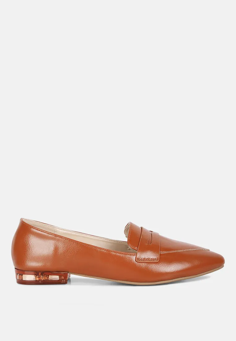 peretti flat formal loafers