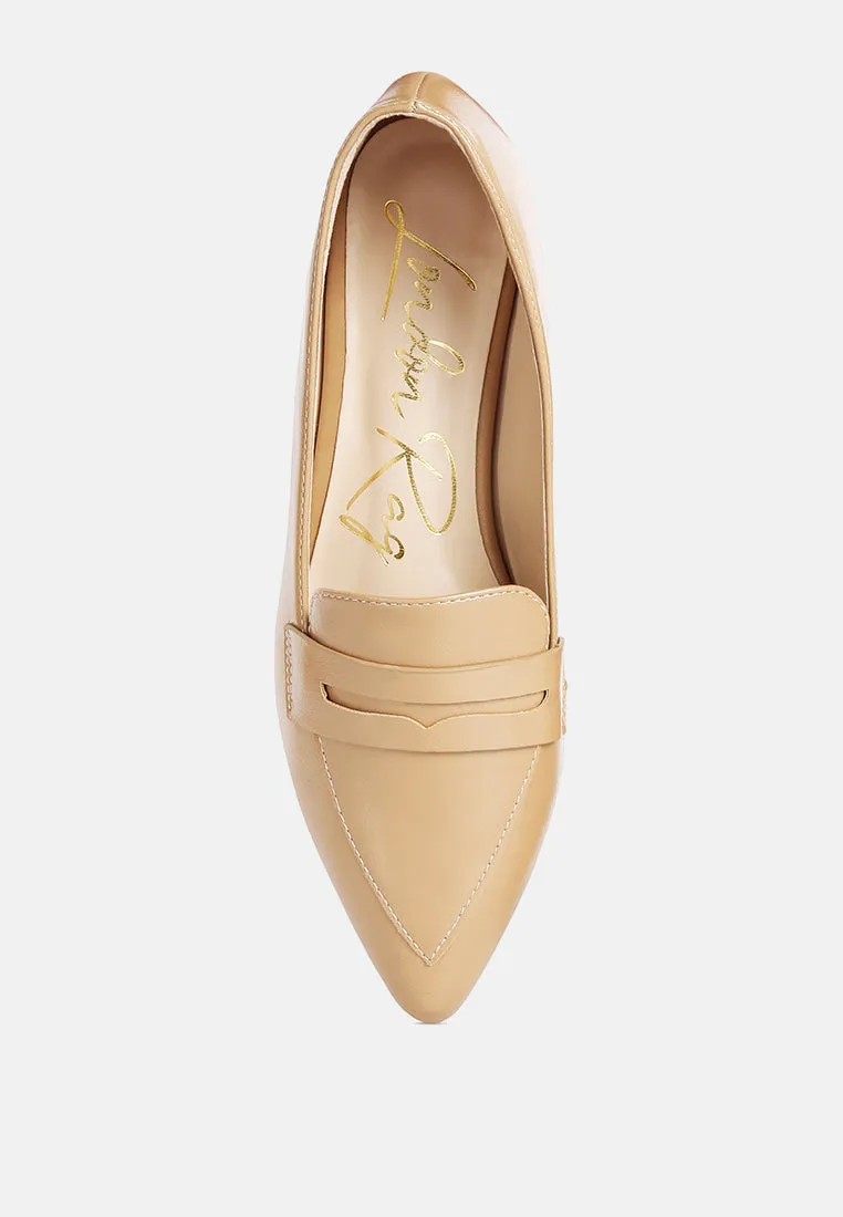 peretti flat formal loafers