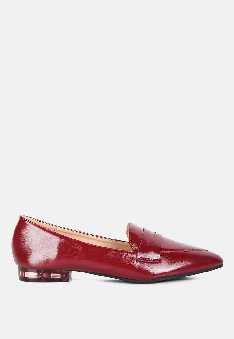 peretti flat formal loafers